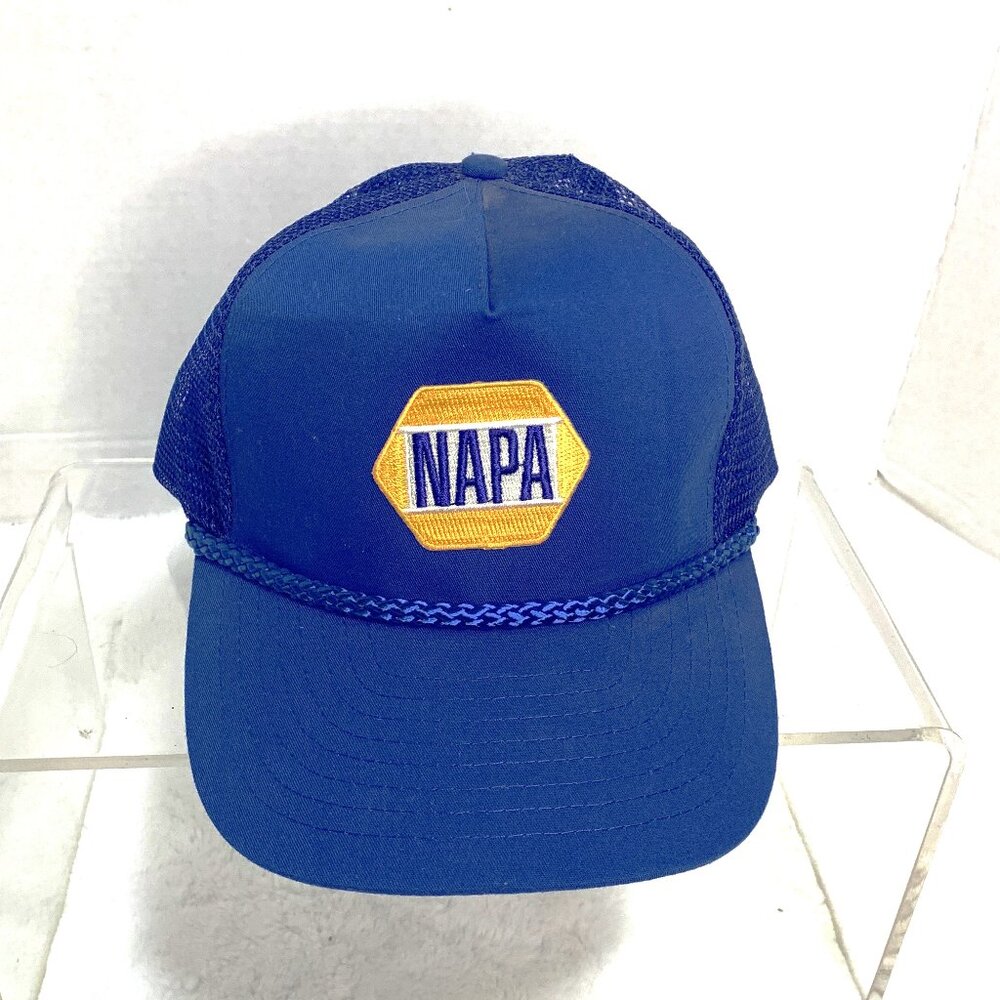 NAPA Rope Trim Mesh Back Snap Back Hat NISSIN